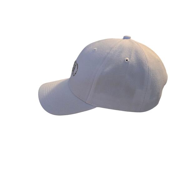 Blingy Woman's White Audi Strip Back‎ Baseball Cap EUC - Picture 4 of 6